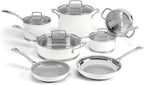 Cuisinart Matte White Stainless Steel 11 Piece Set by Cuisinart