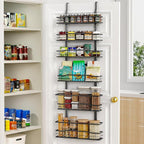 Moforoco 6-Tier Over The Door Pantry Organizer, Pantry Organization and Storage - Image 7