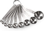 Measuring Spoons: U-Taste 18/8 Stainless Steel Measuring Spoons Set of 9 Piece: by U-Taste