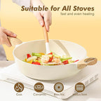 SENSARTE Ceramic Nonstick Frying Pan Skillet - Image 3
