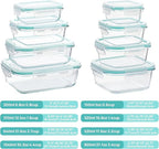 Vtopmart 8 Pack Glass Food Storage Containers - Image 2