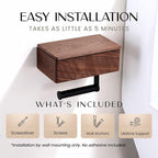 Day Moon™ - Toilet Paper Holder - Modern Roll Holder - Image 5