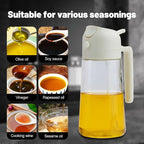 2 In 1 Oil Dispenser And Oil Sprayer, 16 Oz/470 Ml Oil Dispenser - Image 4