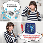 Secura 60-Minute Visual Timer for Kids, Time Clocks, Countdown Timer for Office - Image 4