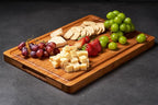 Allsum Bamboo Cutting Boards for Kitchen, Heavy Duty Wooden Chopping Block - Image 6