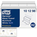 Tork Xpress Paper Towel Dispenser and Tork Extra Soft Multifold Hand Towel White - Image 5