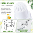 Honeydak 1 Pack 4 Gallon Glass Beverage Dispenser - Image 3