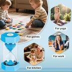 10 Minute Hourglass Sand Timer, Unbreakable Hourglass Sand Clock 10 Min - Image 6