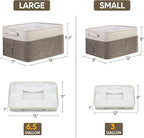 BALEINE 2 Pack Fabric Closet Storage Bins - Image 2
