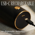 Rechargeable Electric Salt and Pepper Grinder Set – Sleek Stainless Steel White - Image 3