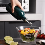 Sweejar Ceramic Olive Oil Dispenser Bottle, Opaque Oil Cruet Protects to Reduce - Image 4