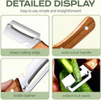 3Pcs Multifunctional Vegetable Peeler, 2-in-1 Multifunctional Vegetable Peeler - Image 5