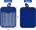 Alselo Silicone Pot Holders Set of 3 Heat Resistant & Non Slip Potholders - Image 2