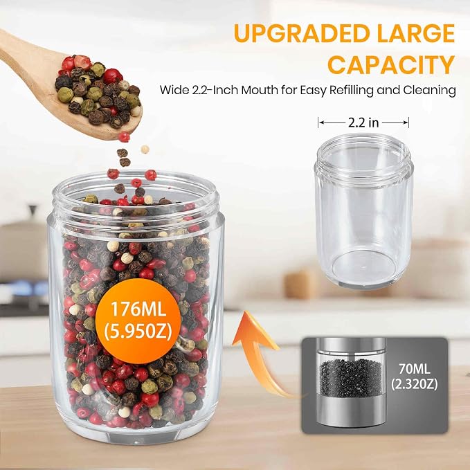 Gravity Electric Salt Grinder Set - Image 6