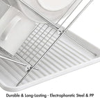 Youeon Foldable Dish Drying Rack - Image 5