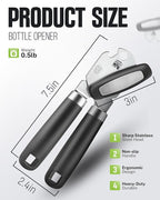 Multifunctional Can Opener Manual, Durable Heavy Duty Handheld Strong Can Opener - Image 2