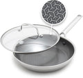 GreenPan Hybrid 12” Nonstick Stainless Steel Frying Pan by GreenPan