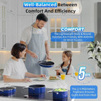 Deluxe DUXANO 14PC Healthy Pots and Pan - Image 2
