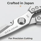 2 heavy-duty food scissors, premium ultra sharp Japanese stainless steel - Image 4