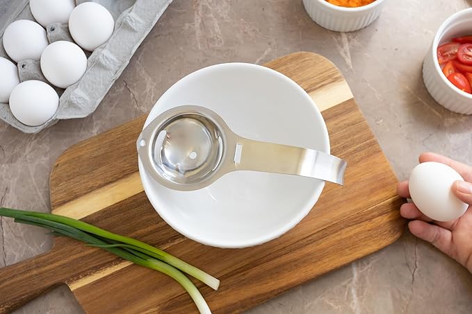 Fox Run Stainless Steel Egg Yolk Separator - Image 4