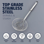 Zulay Kitchen Premium Stainless Steel Spider Skimmer 15.35” - Image 5