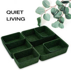 Welaxy Drawer organizers trays felt storage bins drawers dividers organizer - Image 2