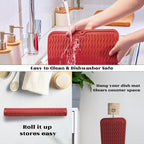 ZLR Silicone Dish Drying Mat & Heat Resistant Trivet - Image 4