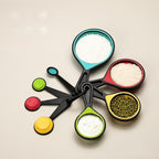Premium Adjustable Measuring Cups and Spoons Set, 8-Piece | Collapsible - Image 4