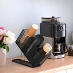 Paper Cup and Lid Holder with Straw Organizer - Image 5
