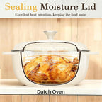 Umite Chef 6QT Enameled Cast Iron Dutch Oven - Image 6