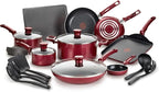 T-fal Essence, 20 Piece Non-Stick pots and pans Cookware Set by T-falbrand