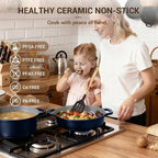 Ammeloo 4.5 Qt Non Stick Soup Pot - Image 3