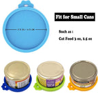 COMTIM Small Size Cat Food Can Lids, 2 Pack Silicone Cat Food Can Lids Covers - Image 2
