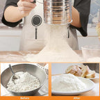 HULISEN Pastry Cutter, Dough Blender, 3 Cup Flour Sifter and Biscuit Cutter - Image 4