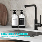 RYTOXILO Clear Soap Dispenser 2 Pack, Glass Soap Dispenser - Image 6