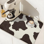 Milk Cow Drying Mat 24x18 Inch, Cattle Fur Farmhouse Dish Drainer Mats Summer - Image 7