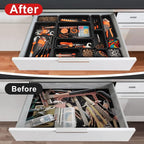 Takytao【48Pcs】【5 Size】Tool Box Organizer, Drawer Tool Organizer Tray Divider Set - Image 2