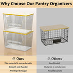 Delamu 2 Set Pantry Organizers and Storage, Trash Bag Dispenser - Image 6