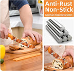 UPTRUST Knife Set, 12-piece Kitchen Knife Set Nonstick Coated, Professional - Image 5