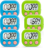 Digital Kitchen Timer, Magnetic Countdown Minute Simple Timer by enithElite