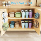 NiHome 5PCS Cabinet Door Lid Organizers Holders - Image 3