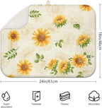 Dish Drying Mat Drainer Pads - Image 2