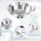 Stainless Steel Canning Funnel Set - Image 3