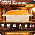 Cast Iron Bread Loaf Pan with Lid, Loaf Pans - Image 7