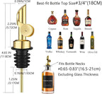 Pafusen 2 Pack Automatic Liquor Pour Spout, Auto Flip Olive Oil Dispenser Spout - Image 4