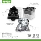 Tovolo Bulldog Ice Cube Mold Pack of 2 Craft Ice Cube Molds - Image 6