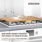 Kikcoin Bamboo Cutting Boards for Kitchen, 3XLarge Wood Cutting Board - Image 7