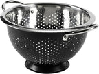 GoodCook Gourmet Colander, 5qt capacity, Stainless Steel - Image 4