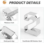 Number Cookie Cutters Set 3 Inch - Image 3
