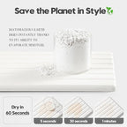Razborci 2PCS Water Absorbing Stone Drying Tray Mat - Image 4
